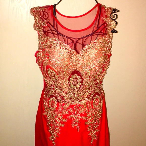 Baby online formal red Dress - Picture 2 of 11